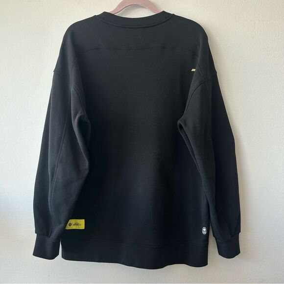 Lululemon x Justin Broadbent Team Canada City Sweat Pullover Hoodie in black - Picture 9 of 12